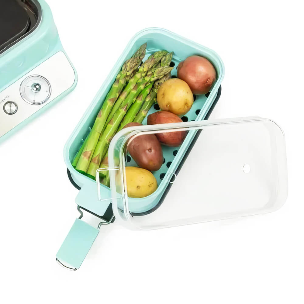 Retro 3 in 1 Breakfast Station 2 Wide Slot Toaster With Adjustable Toasting Control